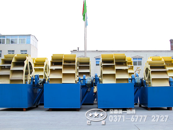 不同類(lèi)型的洗砂機特點(diǎn)、型號和技術(shù)參數