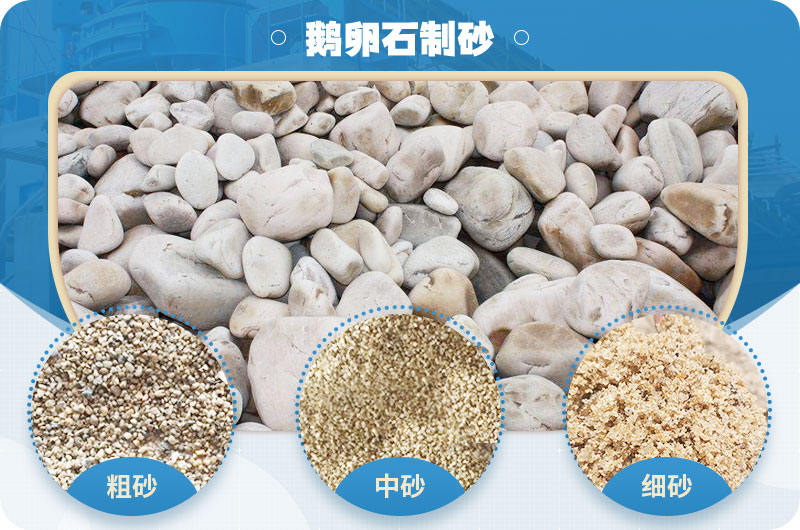 鵝卵石機制砂的優(yōu)缺點(diǎn)_鵝卵石制砂機廠(chǎng)靠譜嗎？