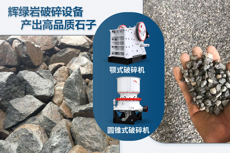 輝綠巖破碎可用的破碎機有哪些？?jì)r(jià)格多少？