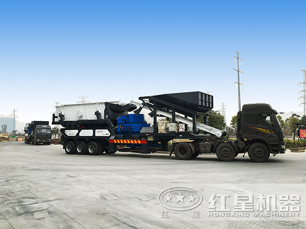 車(chē)載式移動(dòng)制砂機入駐云貴地區，拉動(dòng)當地經(jīng)濟發(fā)展