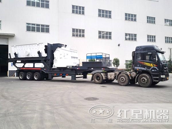 時(shí)產(chǎn)400噸流動(dòng)汽車(chē)載式碾石機多少錢(qián)一臺？