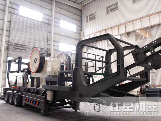 時(shí)產(chǎn)40噸車(chē)載流動(dòng)打沙機，縱橫于重慶城鄉之間