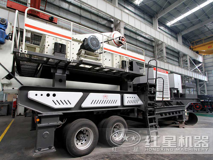 小型車(chē)載移動(dòng)石料破碎機_小投資，大收益