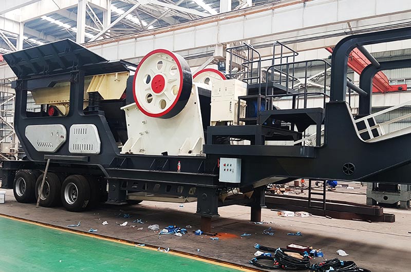 車(chē)載流動(dòng)破碎石仔機，一體式作業(yè)，碎石更輕松