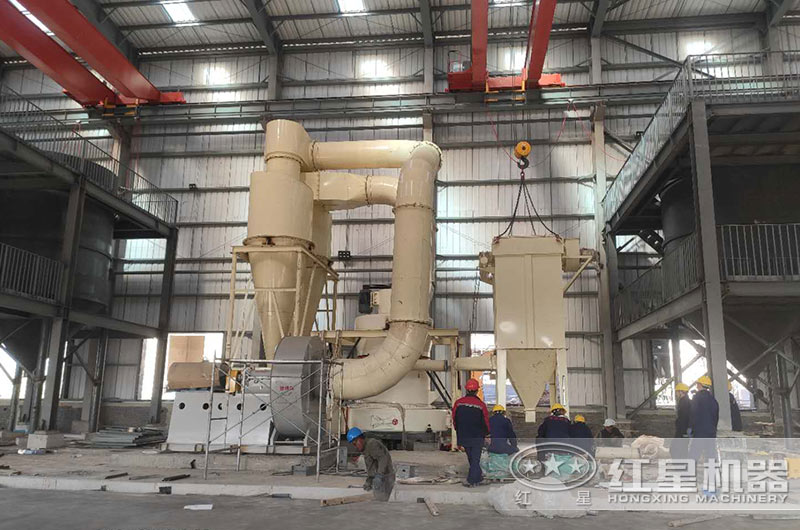 礦石磨粉要求100目，這臺雷蒙磨粉機剛好合適（附視頻、結構簡(jiǎn)圖）